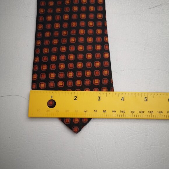 Dion Collection Men's 100% Italian Silk Hand Crafted in Canada Neck Tie - Picture 6 of 6